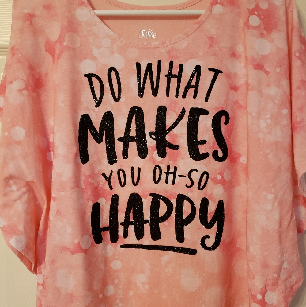 Peach Justice top